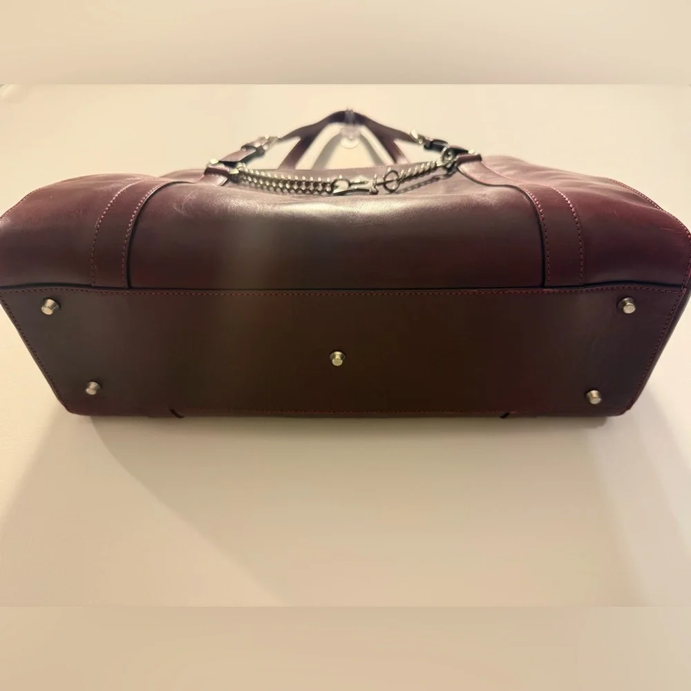 Vintage Galliano Dior Hardcore Piercing Bag - Burgundy